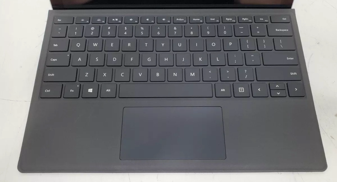 Microsoft Surface Pro 4 Intel Core i5-6300U 2.4GHz 8GB RAM 256GB SSD Windows 10 (Fair conditions)