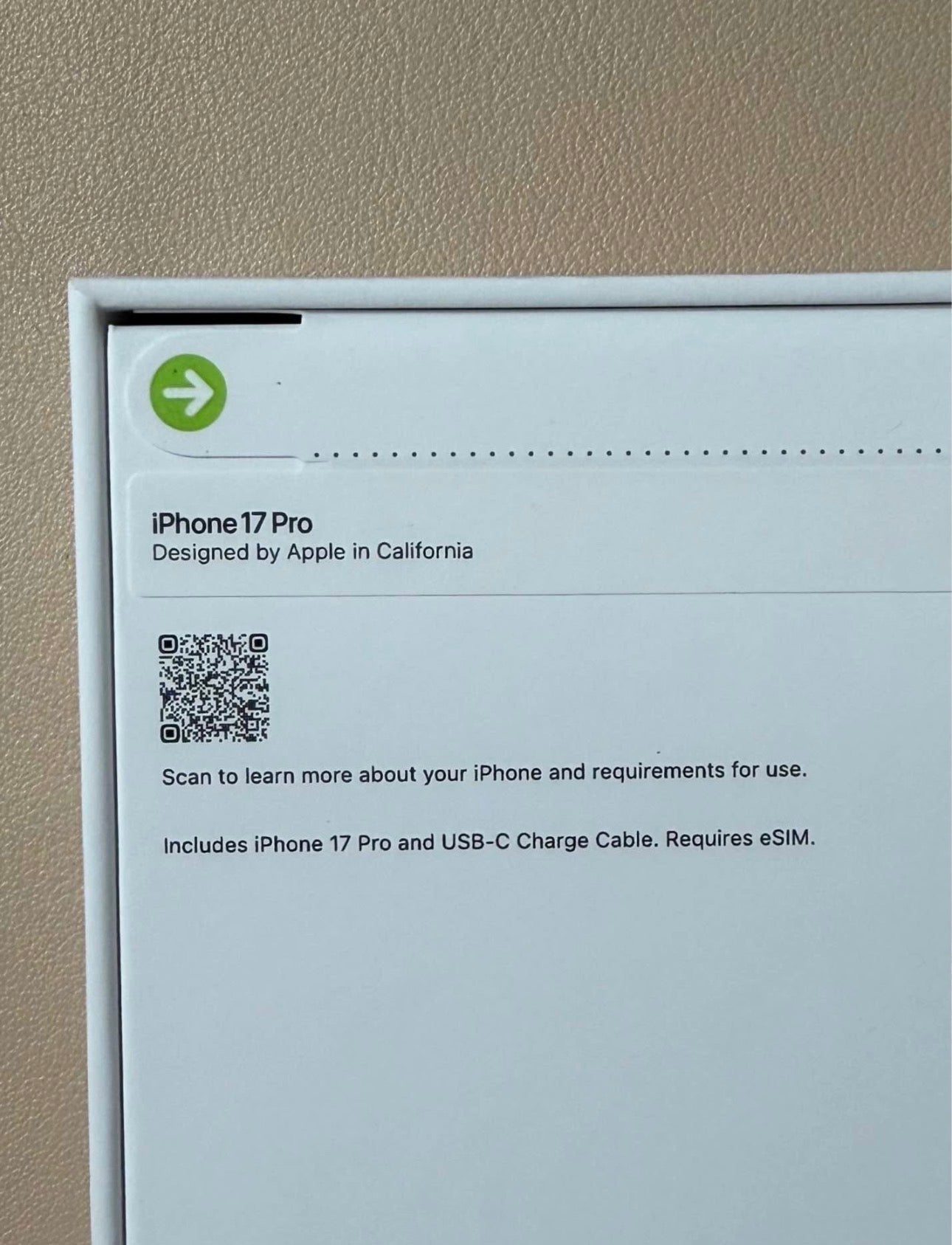 Apple iPhone 17 Pro 256GB Orange Unlocked New Sealed