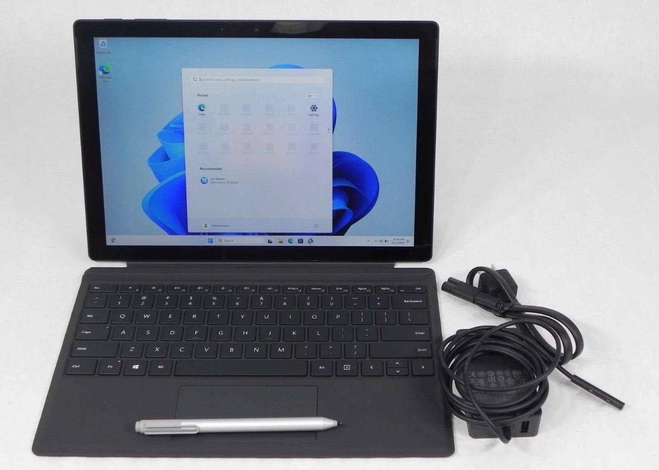 MICROSOFT SURFACE PRO 5 1796 i5-7300U 2.6GHz 256GB SSD 8GB EXCELLENT COND. WIN11