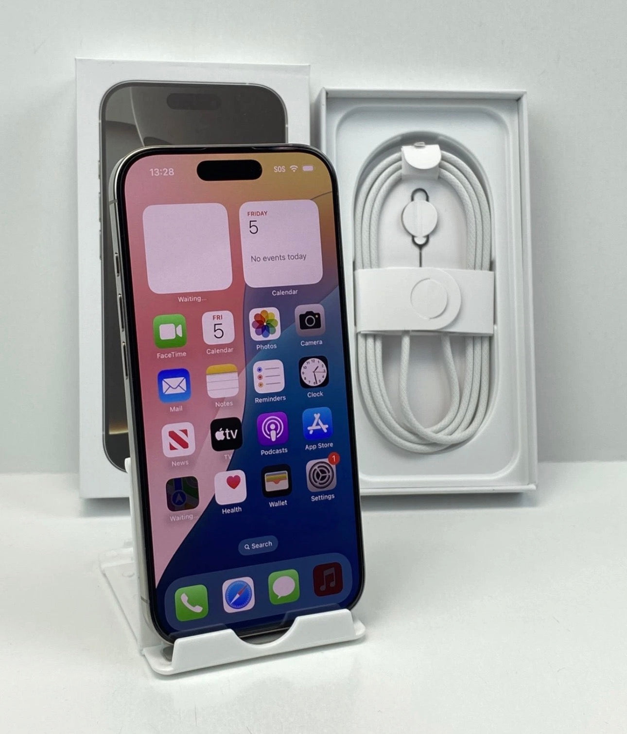 Apple iPhone 16 Pro A3083 128GB Natural! Unlocked eSIM! (Open Box)