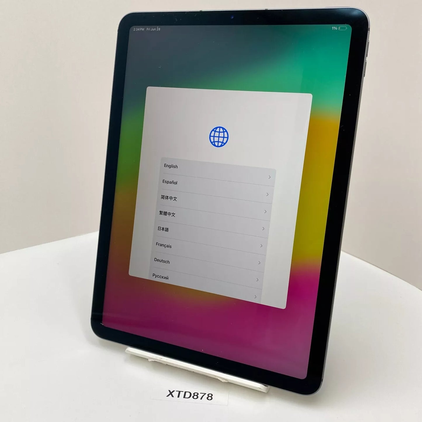 Apple iPad Air 4th Gen 256GB, 10.9 Space Gray (Unlocked) A2324 - Good Condition