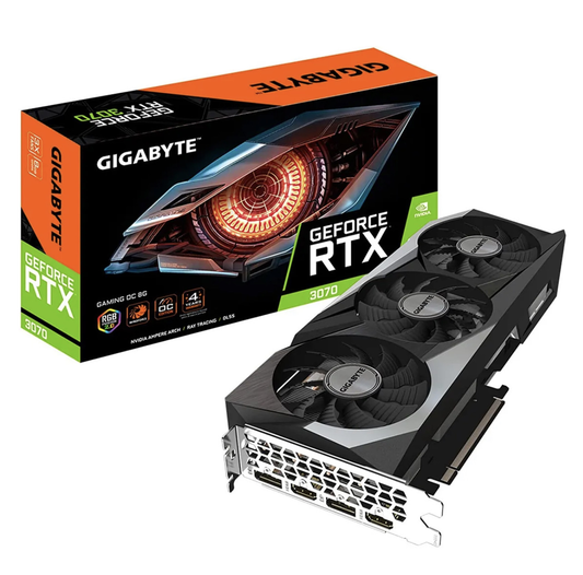 Gigabyte GeForce RTX 3070 Gaming OC 8G REV2.0 LHR 8GB 256-bit GDDR6 Video Card