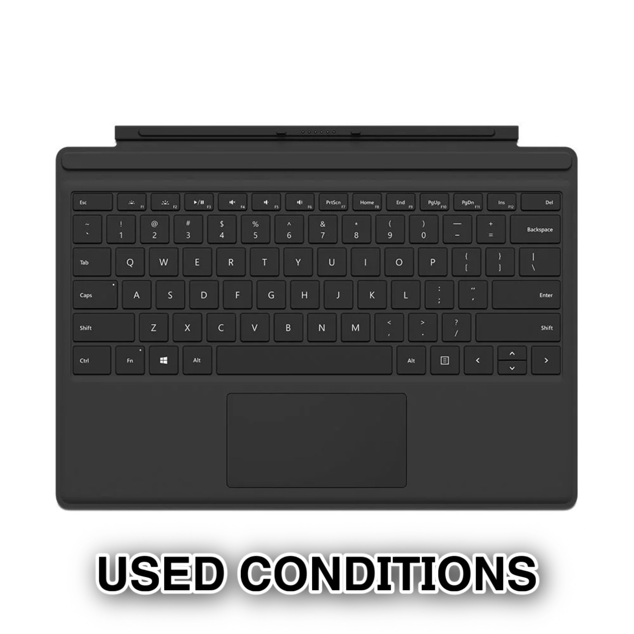 Microsoft 1725 Type Cover for Surface Pro 3,4,5,6,7 Platinum Keyboard