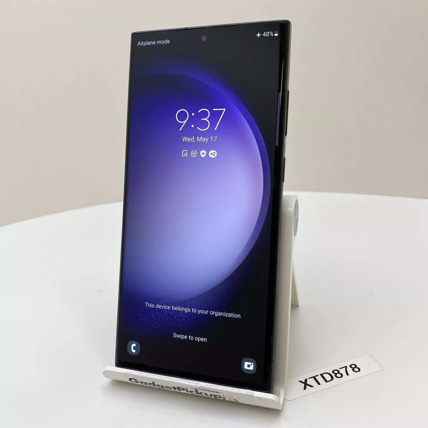 Samsung Galaxy S23 Ultra SM-S918U - 256GB Black (GSM Unlocked) - Good Condition