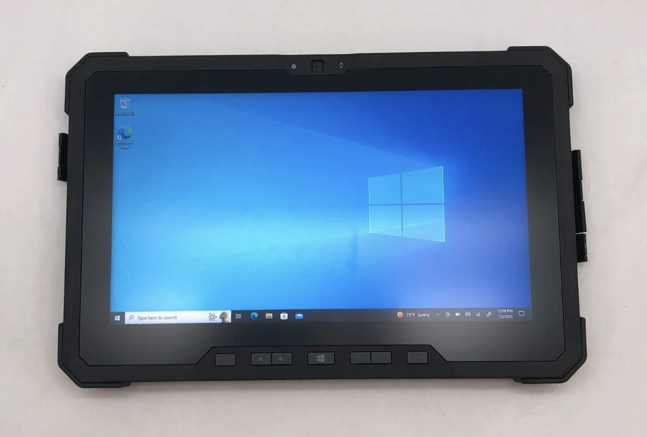 Dell Latitude 7202 Rugged Tablet - Intel Core M5, 4GB RAM, 128GB SSD, Windows 10