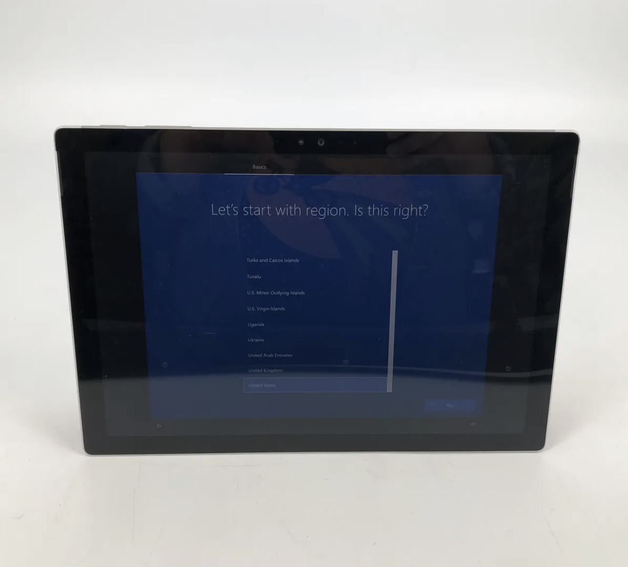 Microsoft Surface Pro 4 12.3" Silver 2.4GHz i5-6300U 8GB 256GB Fair - Bad Touchscreen