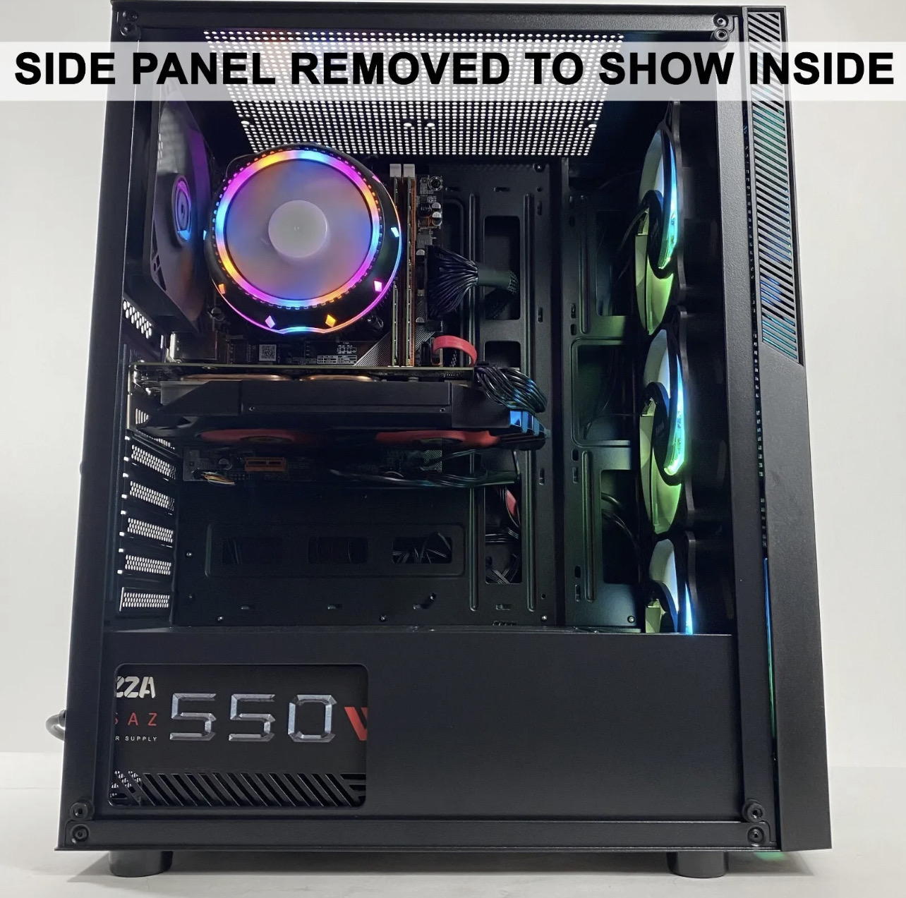 Custom Built Gaming PC Desktop Computer Intel i7 16GB SSD 1TB GeForce RTX 2060