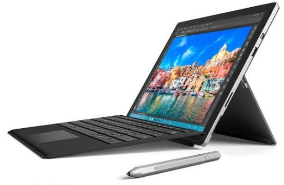 Microsoft Surface Pro 4 1724 12.3 inch - Intel i5-6300U, 8GB RAM, 256GB with type cover + Pen