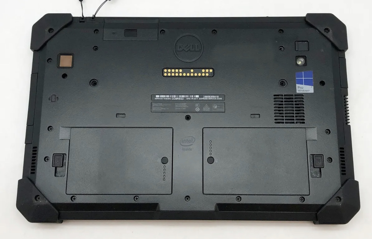 Dell Latitude 7202 Rugged Tablet - Intel Core M5, 4GB RAM, 128GB SSD, Windows 10