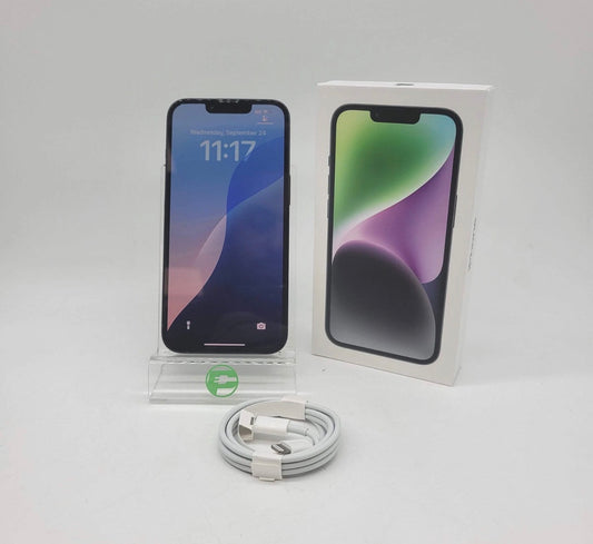 Unlocked Apple iPhone 14 128GB Midnight MPUA3LL/A (Used)